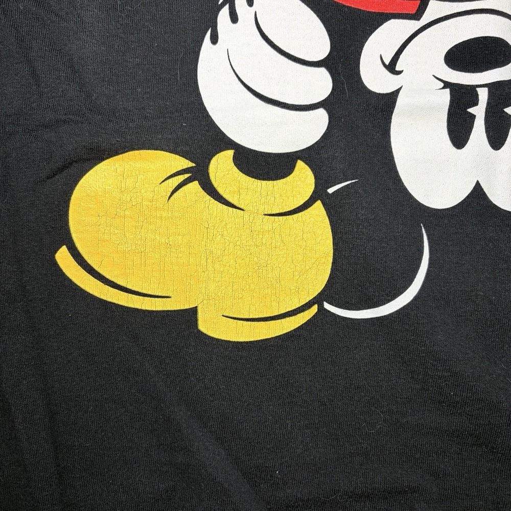 Vintage 80s Faded Single Stitch Disney Mickey Mouse T Shirt One Size 23 x 30 - Picture 7 of 10